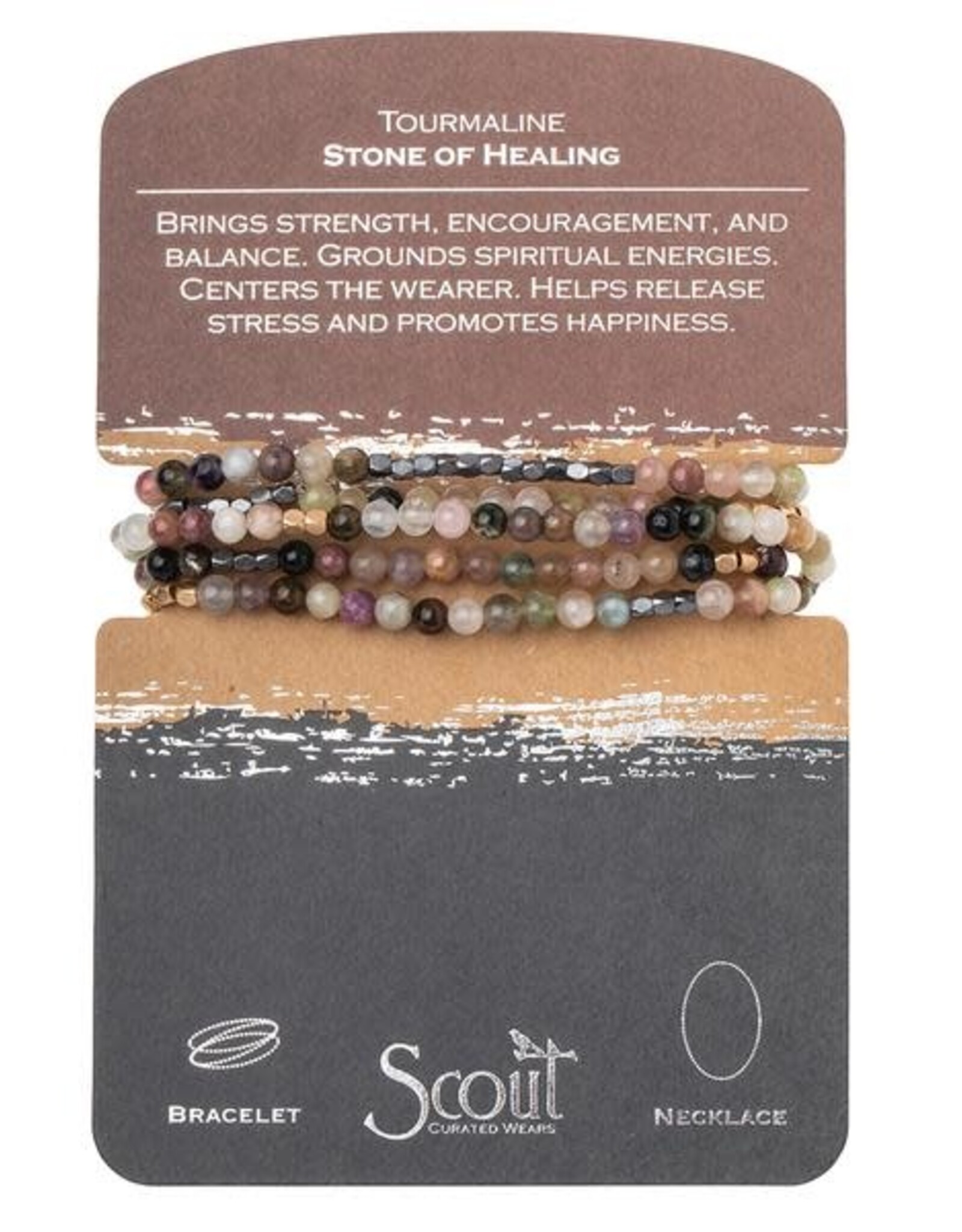 Scout Gem Stone Wrap Bracelet/Necklace