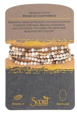 Scout Gem Stone Wrap Bracelet/Necklace