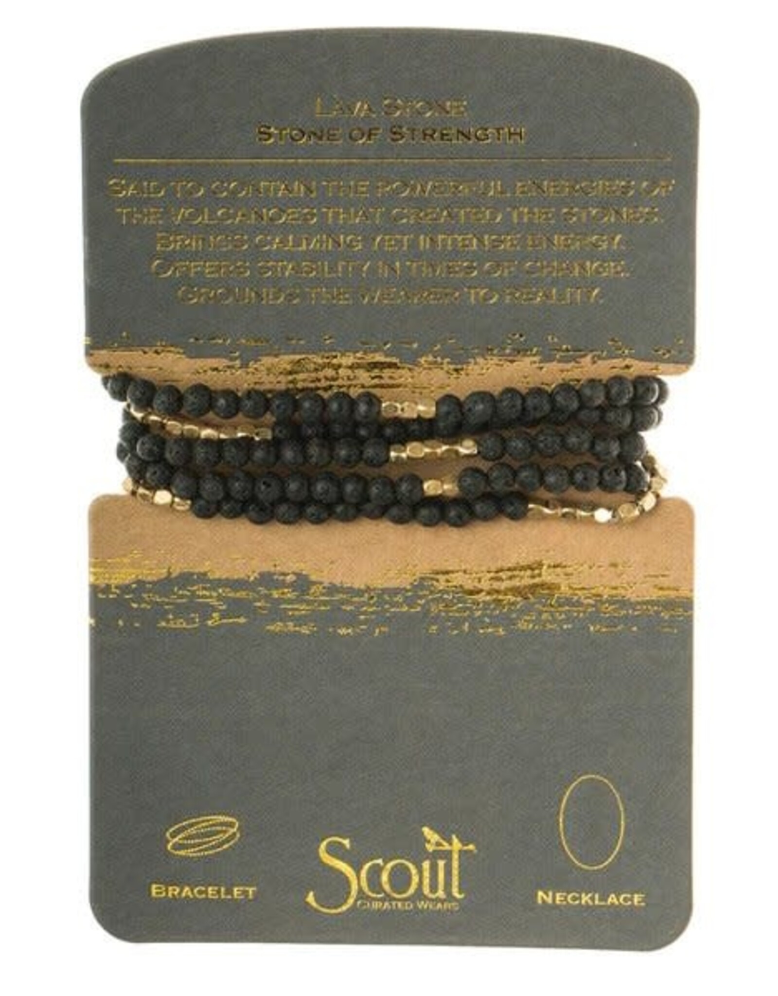 Scout Gem Stone Wrap Bracelet/Necklace