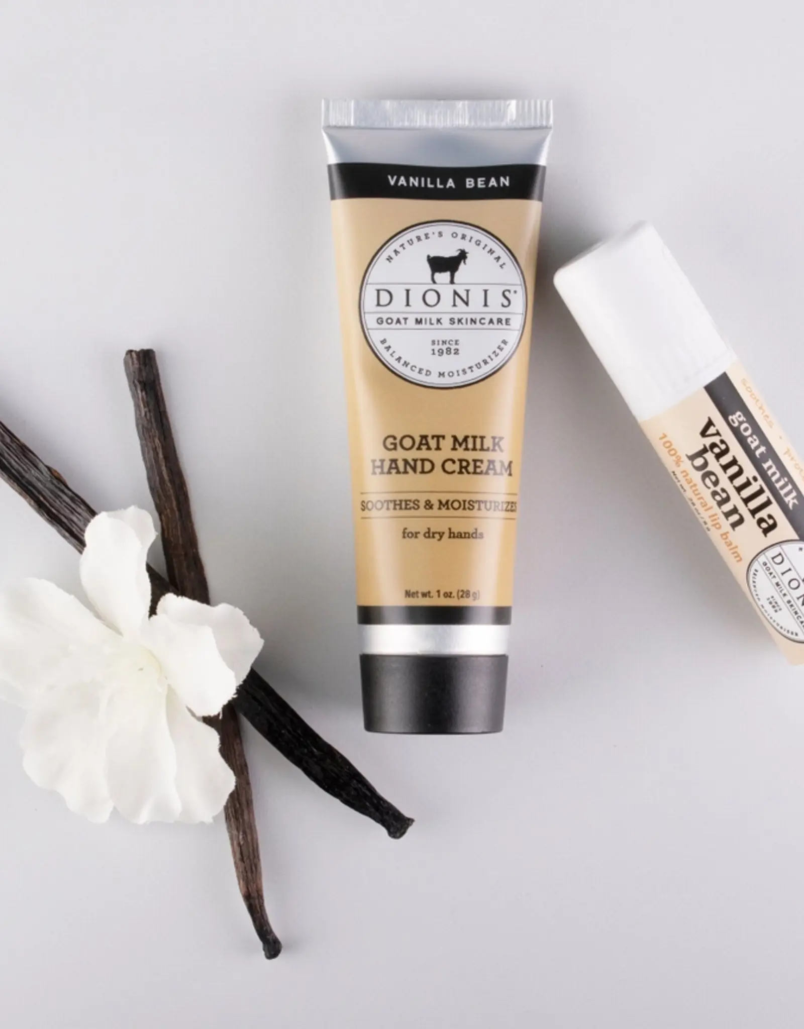 Dionis Goat Milk Skincare Goat Milk Lip Balm & Hand Cream Set