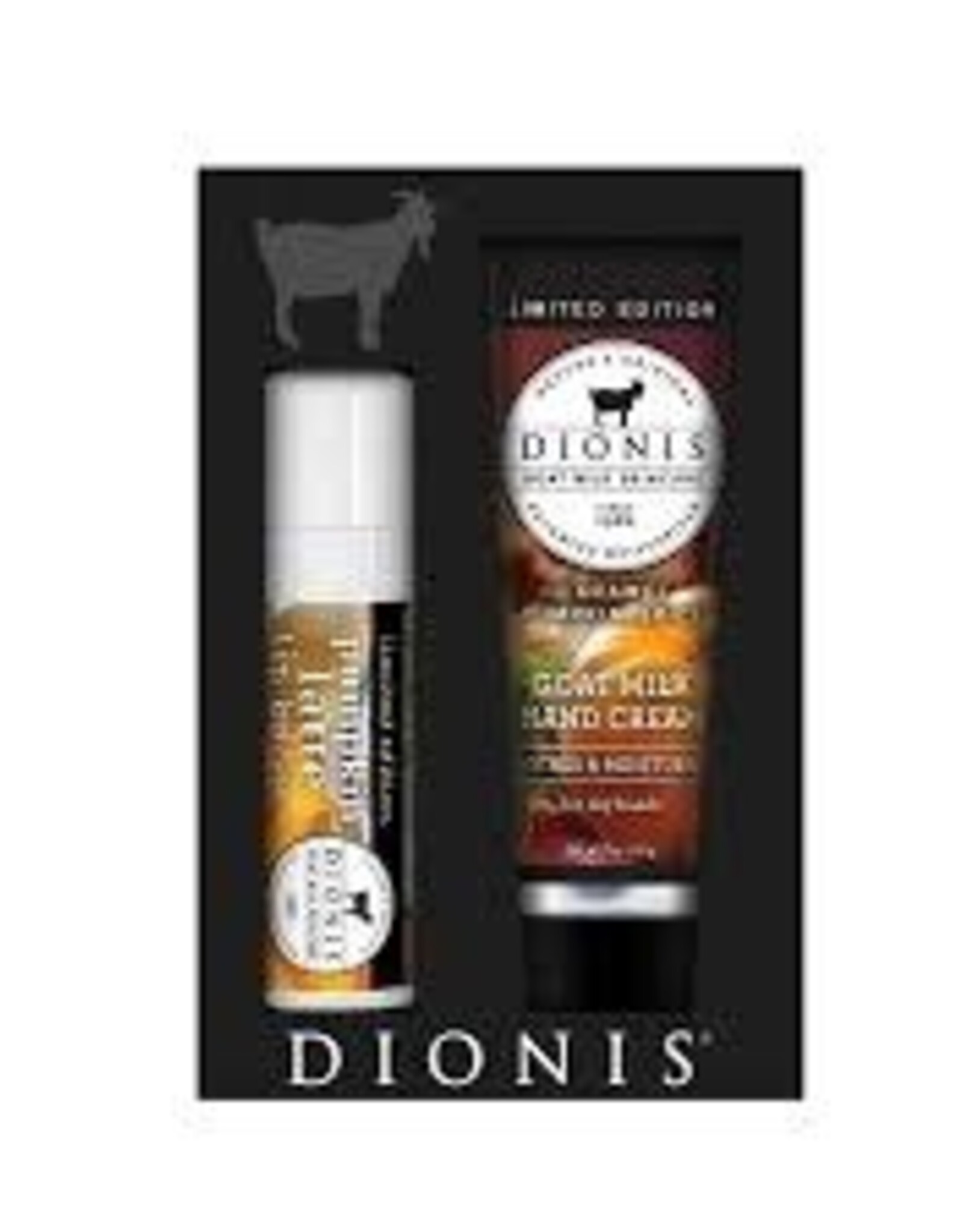 Dionis Goat Milk Skincare Goat Milk Lip Balm & Hand Cream Set