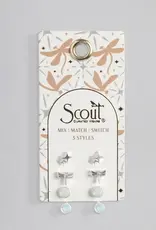 Scout Ear Jacket Stud Trio