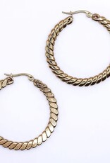 Raising Surfers The Bailey Hoops Earrings