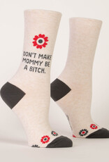 Blue Q Women's Funny Crew Socks