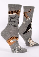 Blue Q Women's Funny Crew Socks