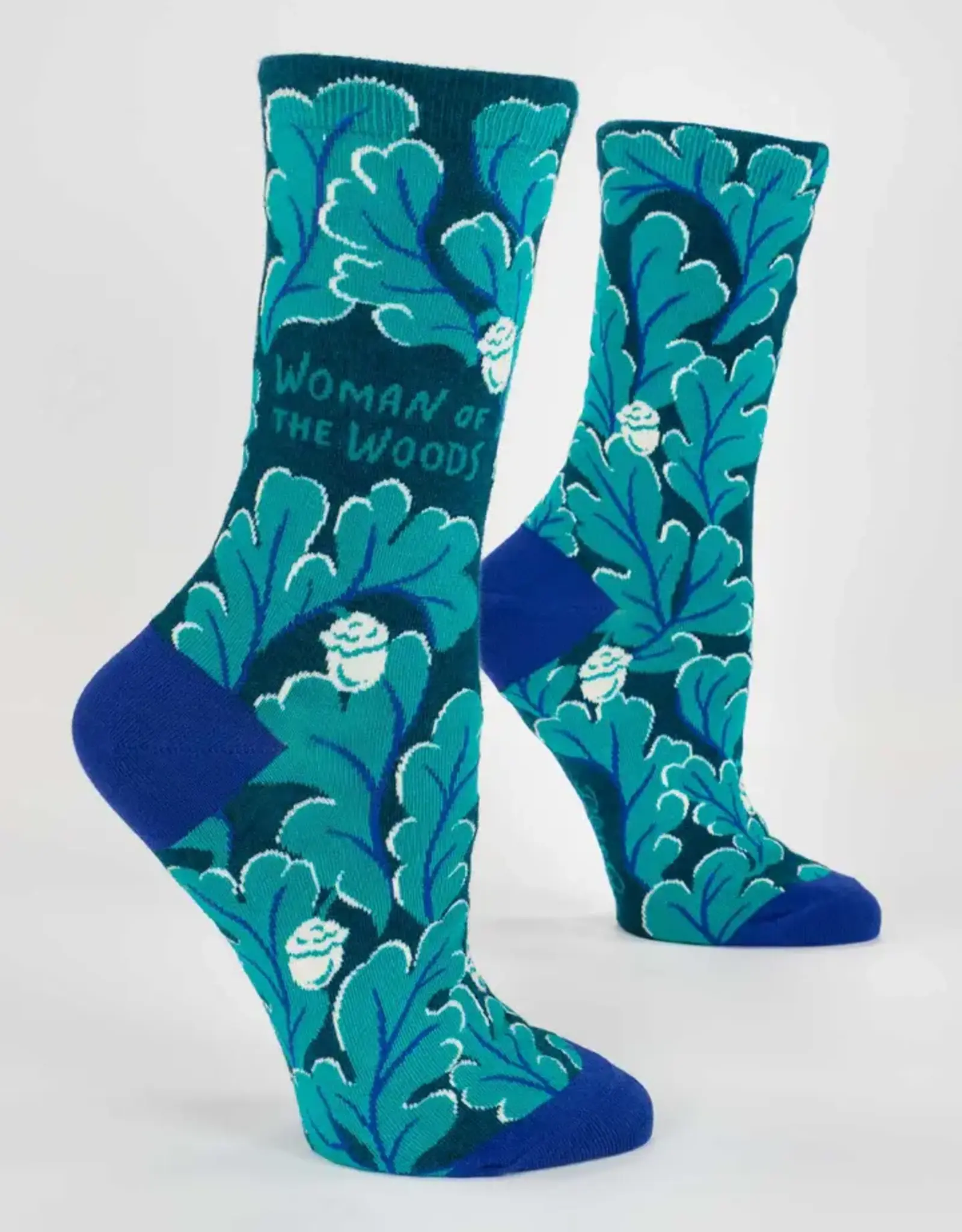 Blue Q Women's Funny Crew Socks