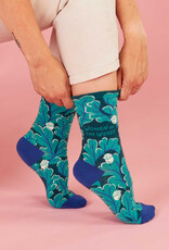 Blue Q Women's Funny Crew Socks