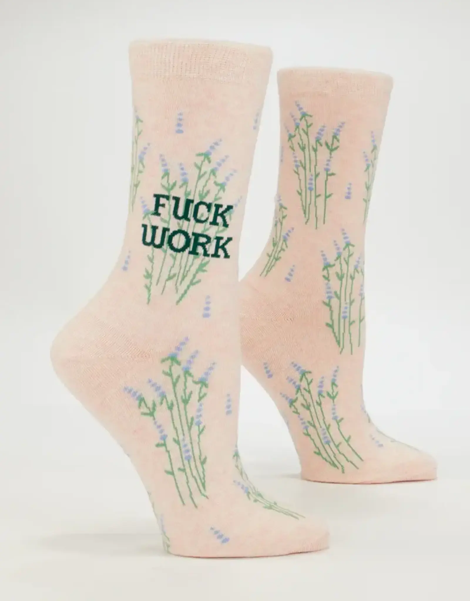 Blue Q Women's Funny Crew Socks
