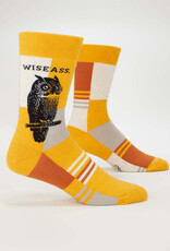 Blue Q Men's Funny Crew Socks