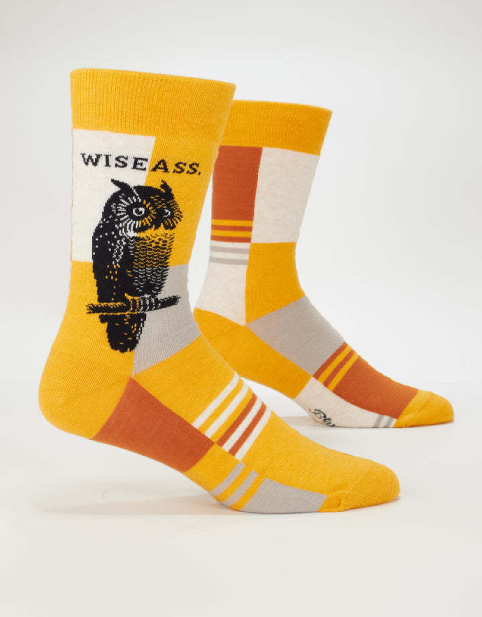 Blue Q Men's Funny Crew Socks