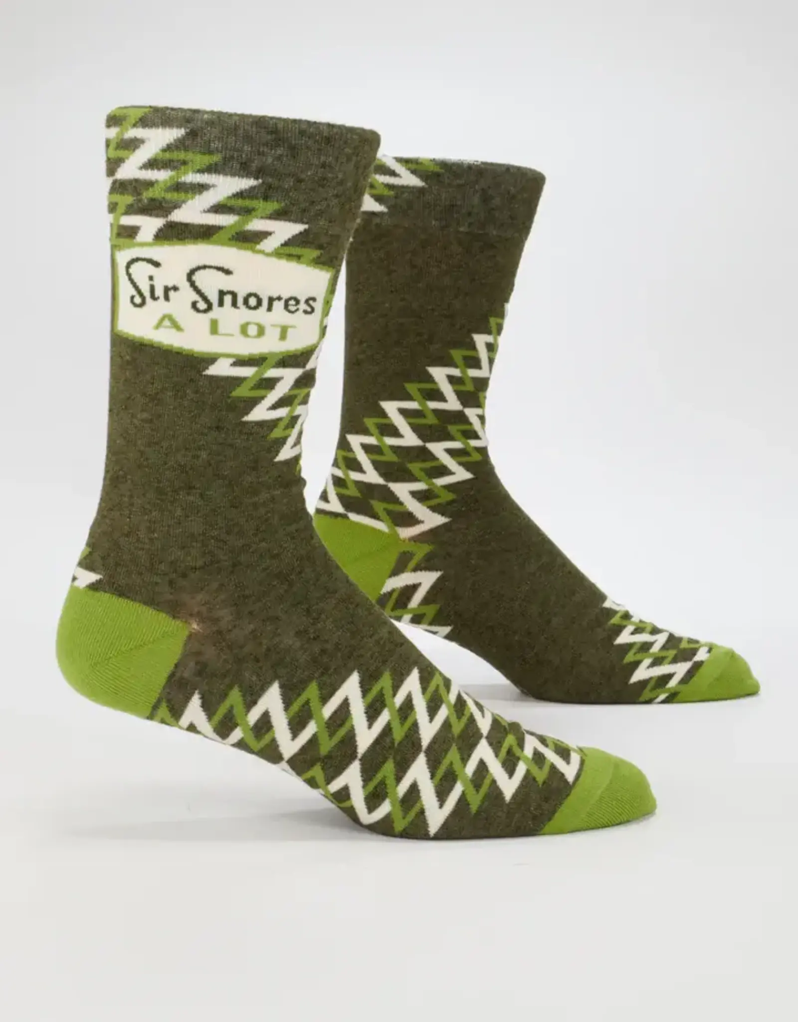 Blue Q Men's Funny Crew Socks