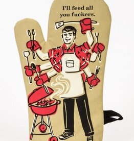 Blue Q Funny Oven Mitts