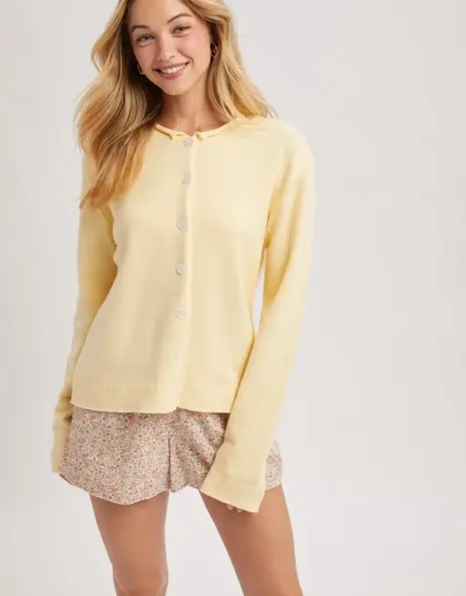 Wishlist Raw Edge Cardigan