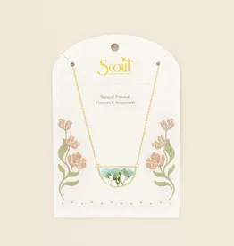 Scout Pressed Flower Necklace
