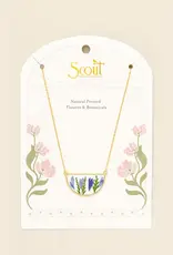 Scout  Pressed Flower Necklace