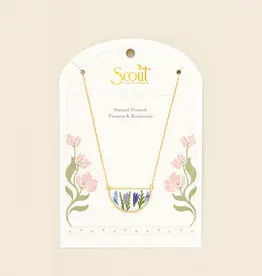 Scout Pressed Flower Necklace