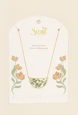 Scout  Pressed Flower Necklace