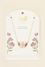 Scout  Pressed Flower Necklace