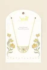 Scout  Pressed Flower Necklace