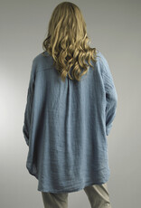 Tempo Paris Linen  Button Up Top