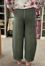 Tempo Paris Linen Barrel Pant