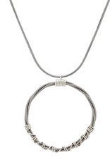 High Strung Studios Wired Hoop Necklace