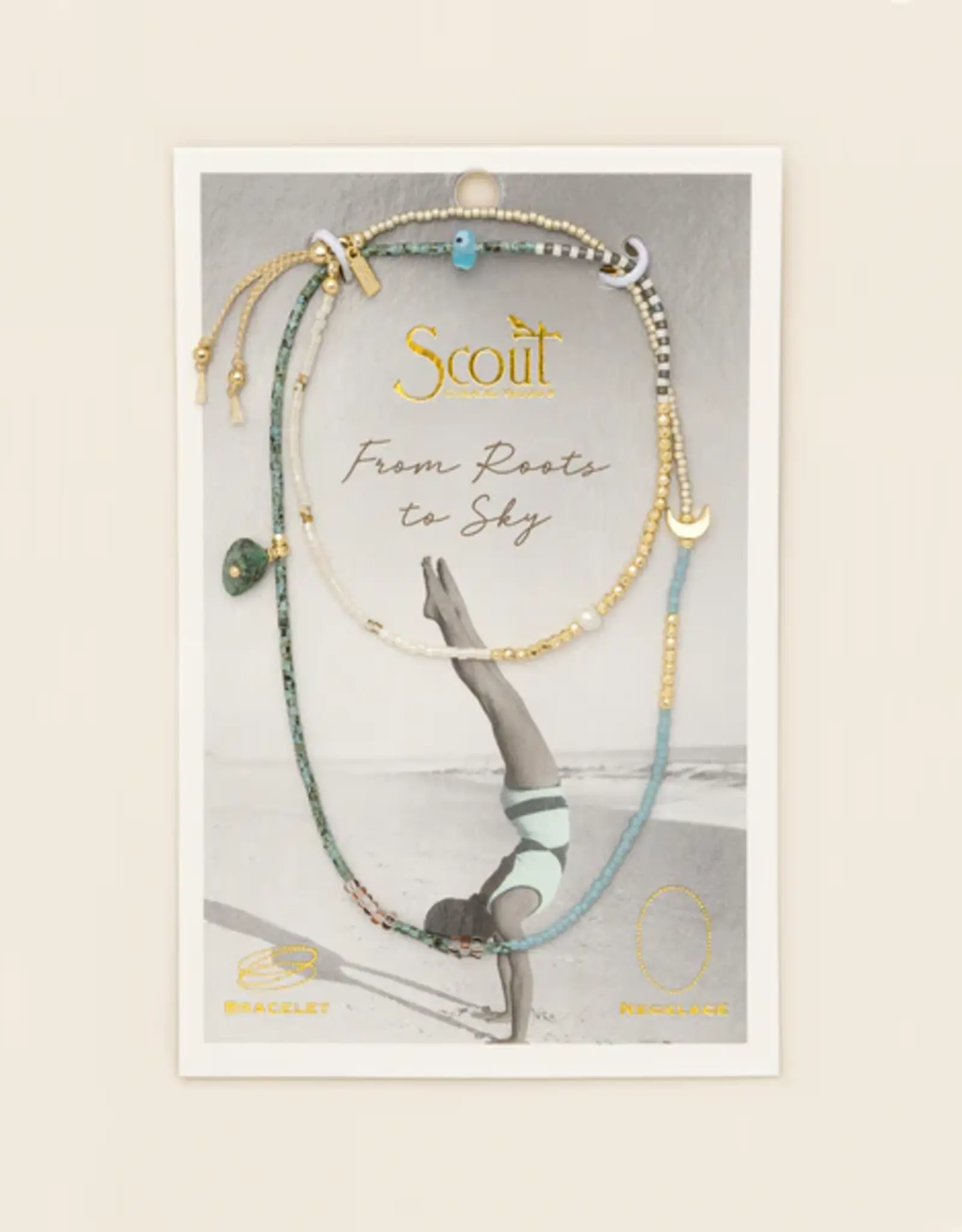 Scout Mixed Media Bracelet and Necklace