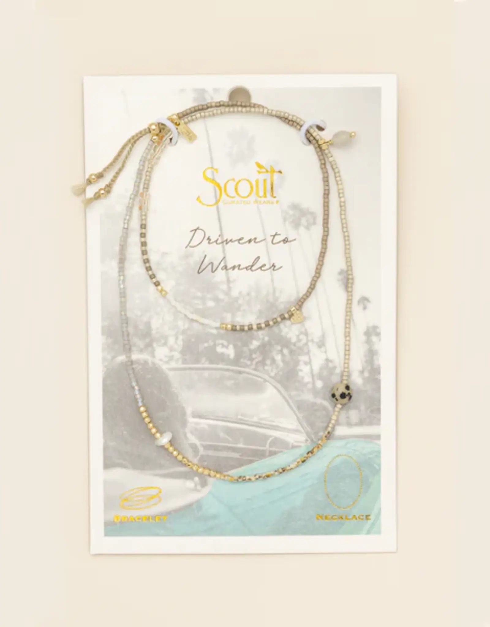 Scout Mixed Media Bracelet and Necklace