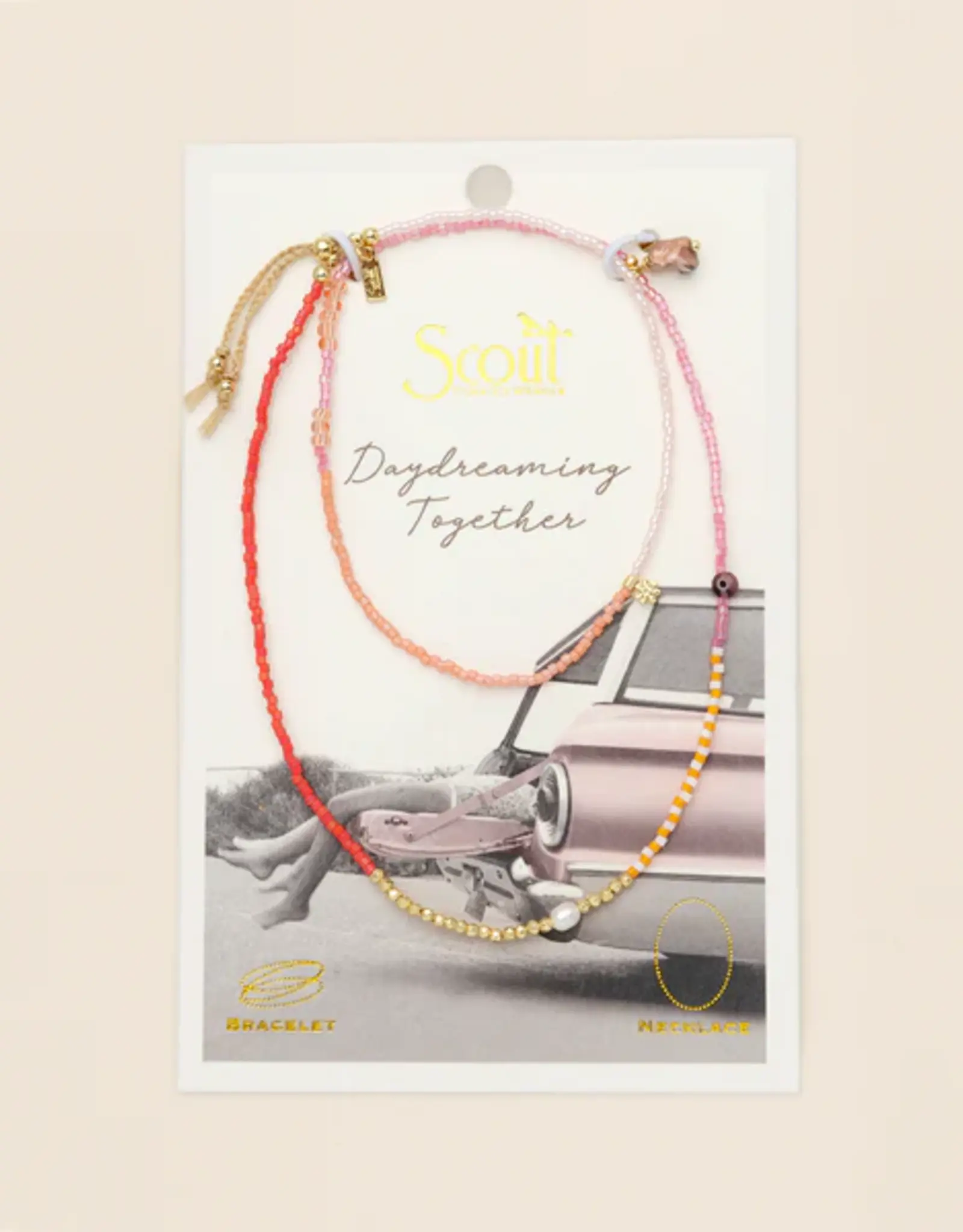 Scout Mixed Media Bracelet and Necklace