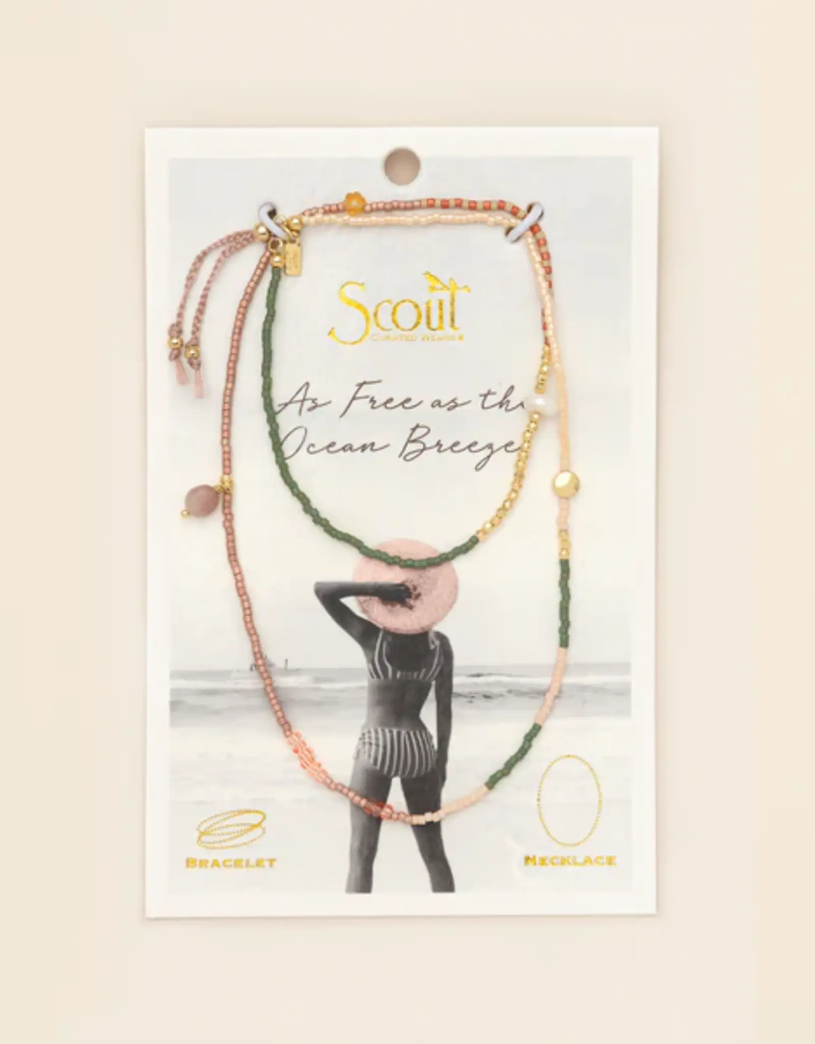 Scout Mixed Media Bracelet and Necklace