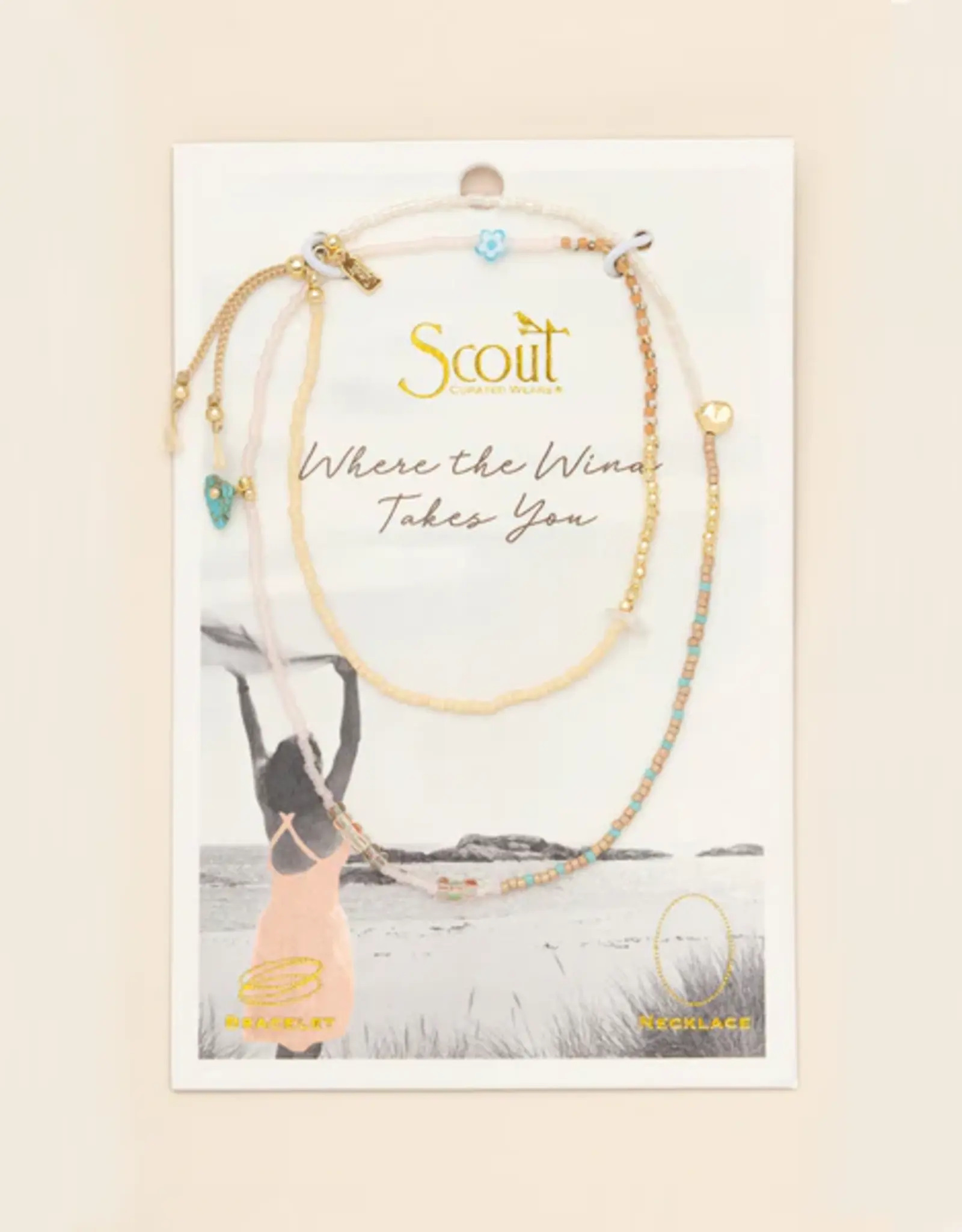 Scout Mixed Media Bracelet and Necklace