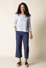 Habitat Clothes to Live In Block Print Pullover Sweater