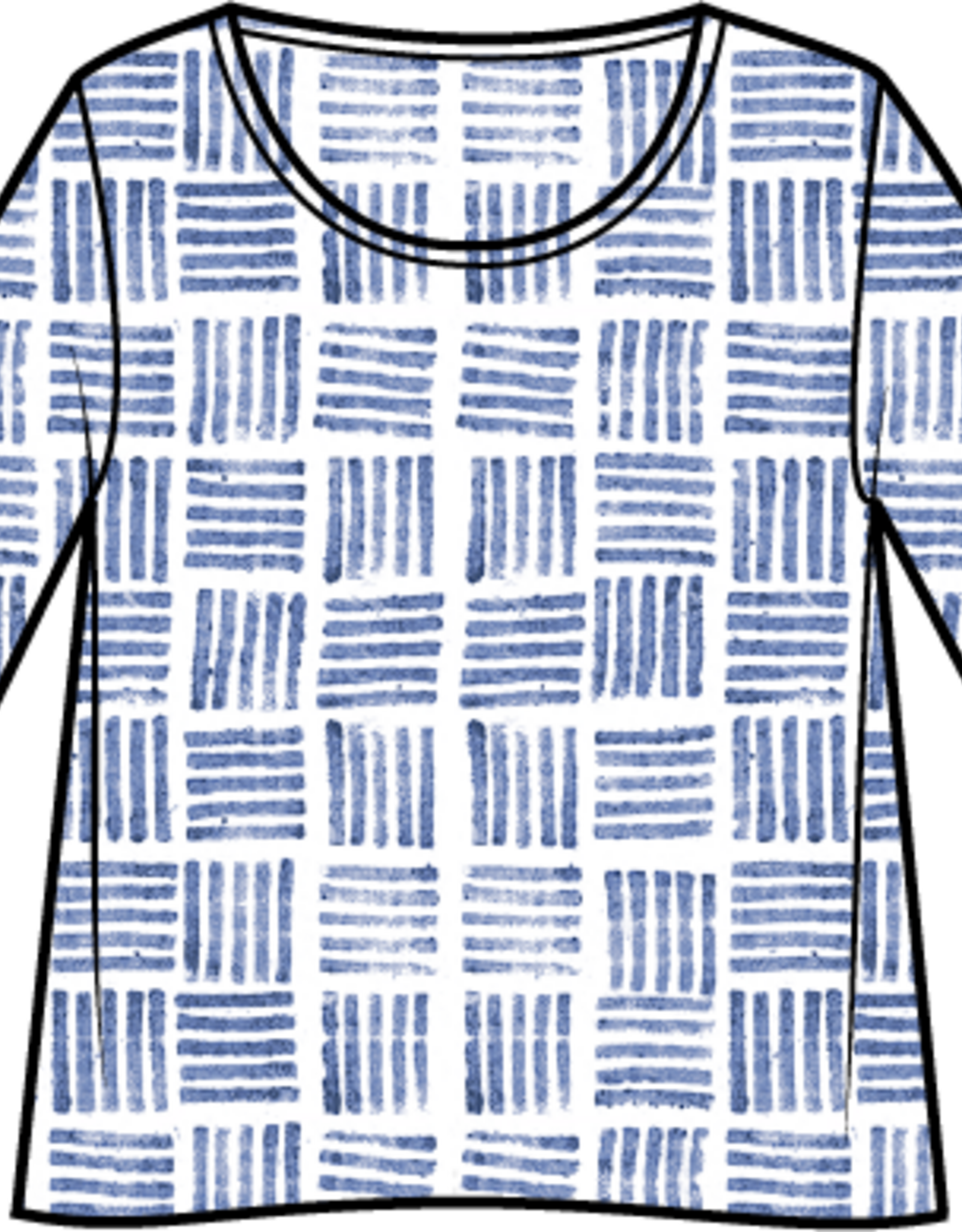 Habitat Clothes to Live In Block Print Pullover Sweater