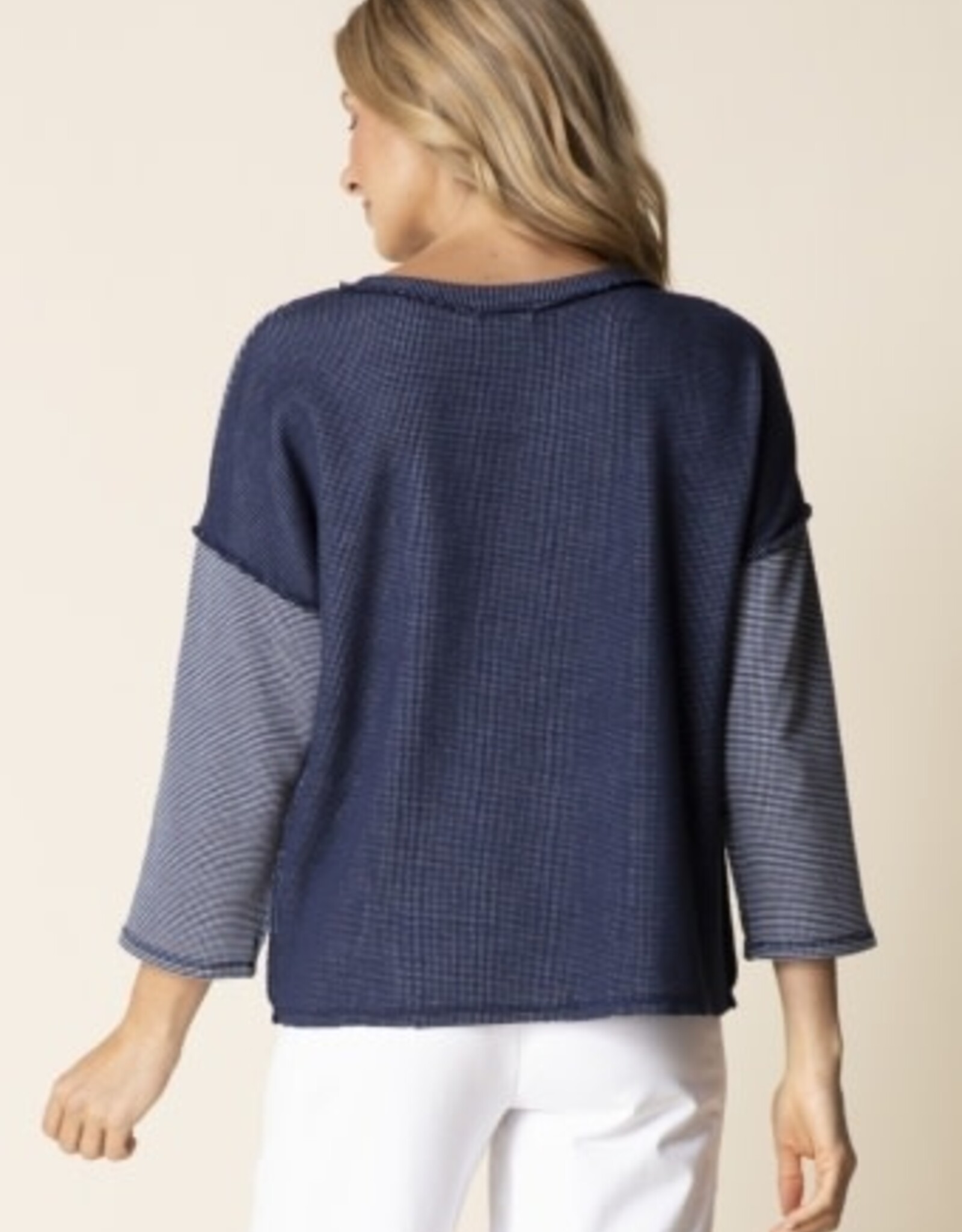 Habitat Clothes to Live In Inside Out Thermal Pullover