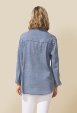 Habitat Clothes to Live In Denim Zip Travel Shirt