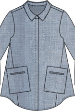 Habitat Clothes to Live In Denim Zip Travel Shirt