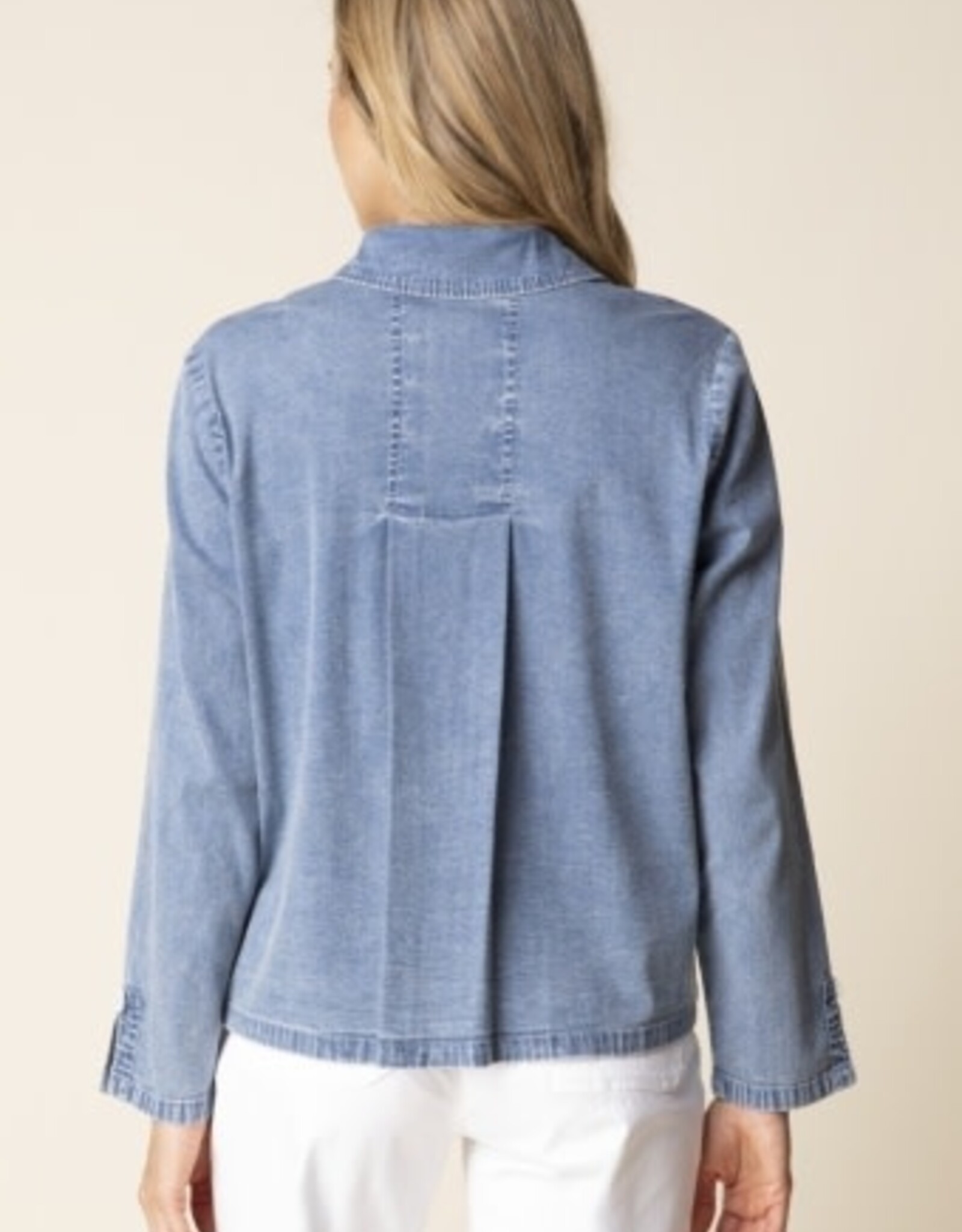 Habitat Clothes to Live In Denim Travel Shirt Jacket
