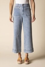 Habitat Clothes to Live In Welt Pocket Crop Jean
