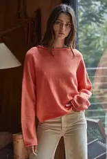 By Together Cozy Rolled Neck Sweater