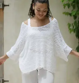 Island Tribe Jade Textured Sweater