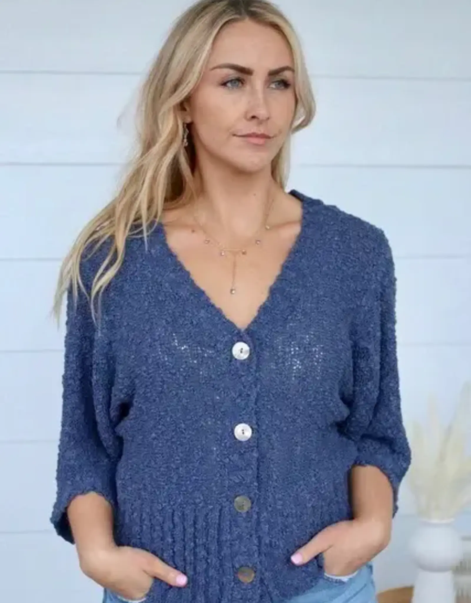 Island Tribe Biari Button Up Cardi