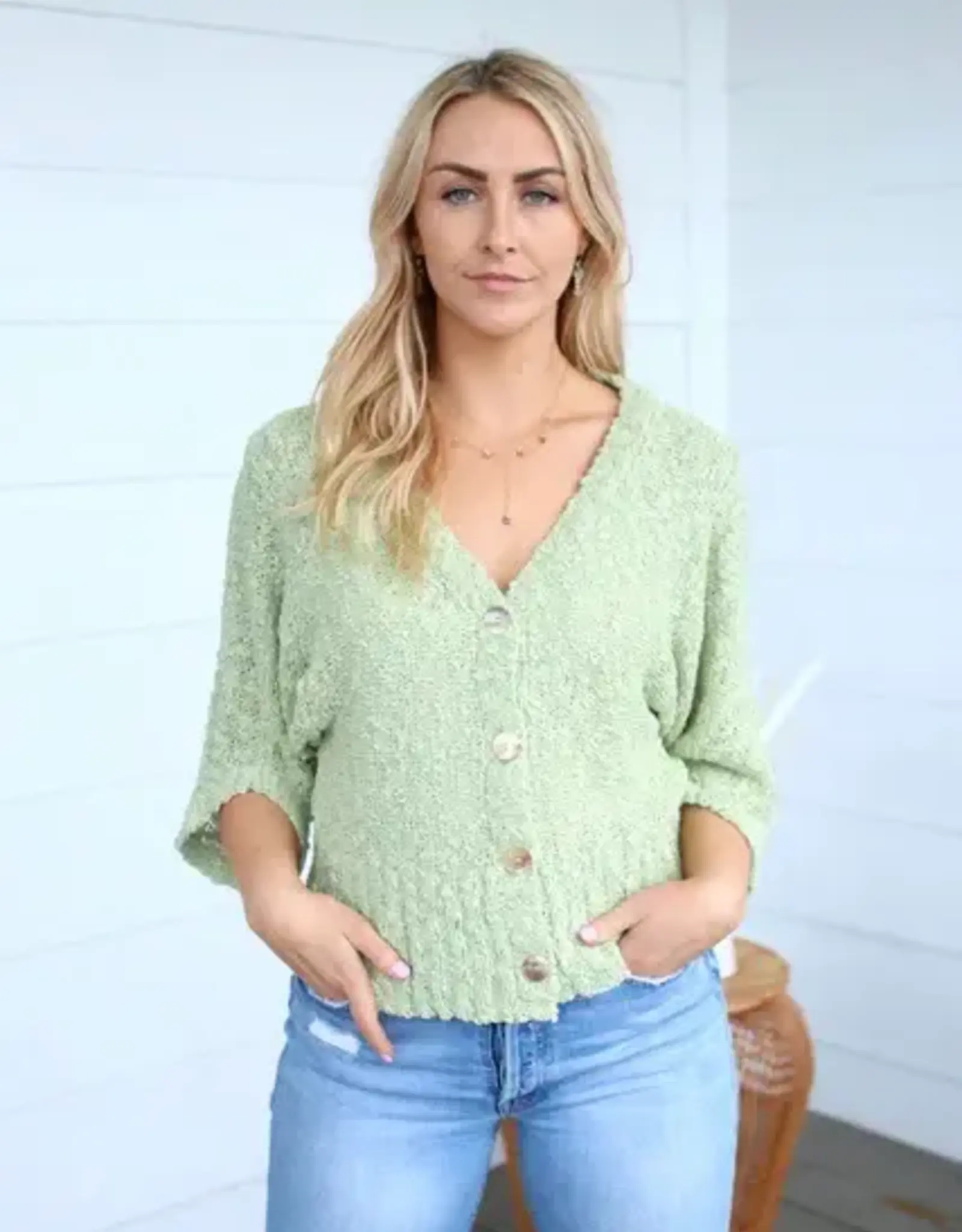 Island Tribe Biari Button Up Cardi