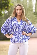 Dolma Block Print Anjou Top