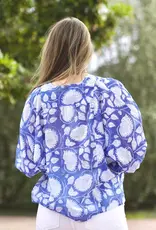 Dolma Block Print Anjou Top