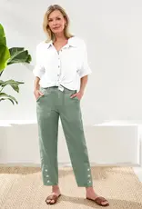 TRIBAL Fly Front Ankle Pant