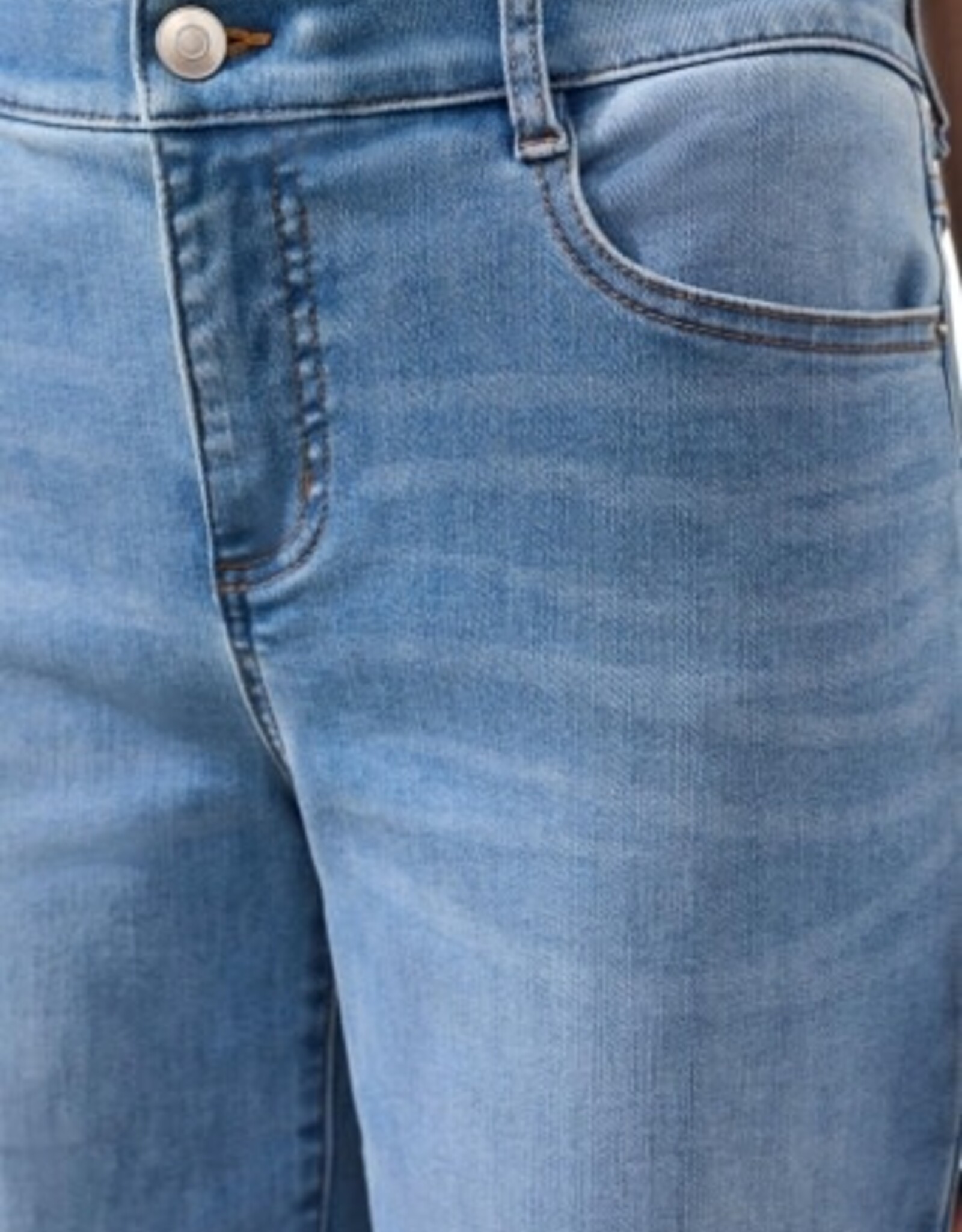 TRIBAL Audrey Wide Leg Cropped Jeans