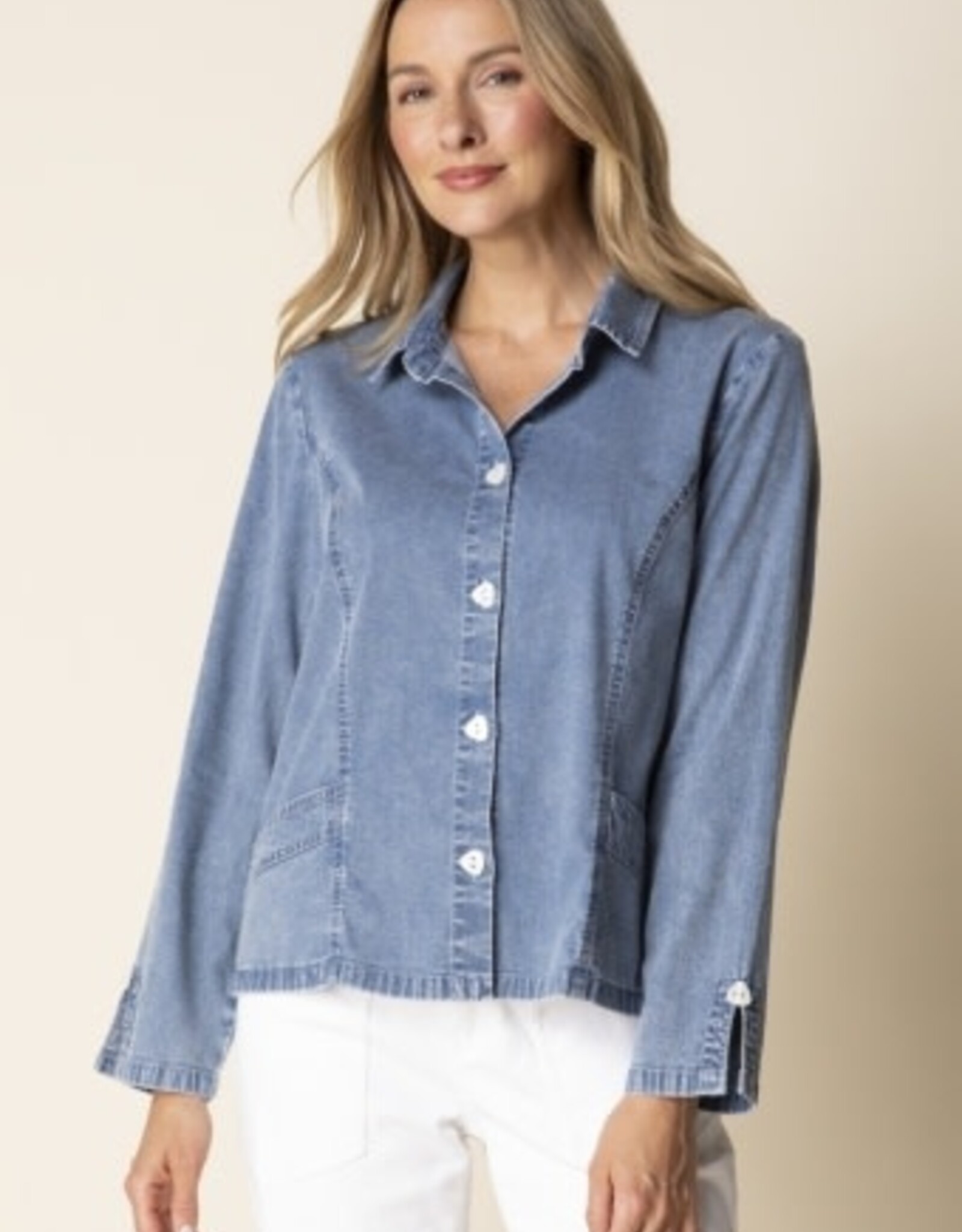 Habitat Clothes to Live In Denim Travel Shirt Jacket