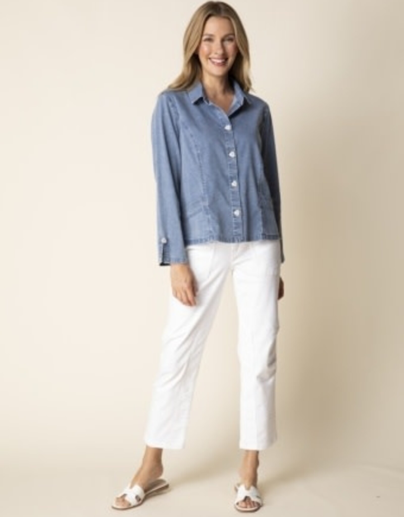 Habitat Clothes to Live In Denim Travel Shirt Jacket