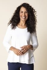 Habitat Clothes to Live In Peplum  Wrap Top