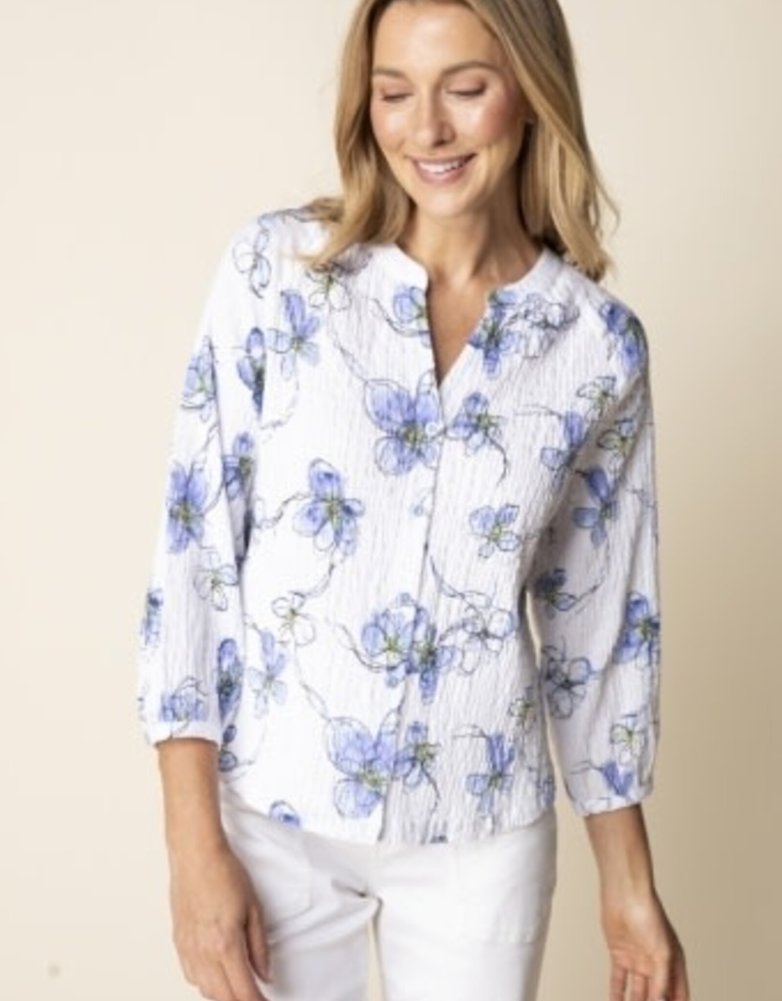 Habitat Clothes to Live In Wildflowers Romance Shirt